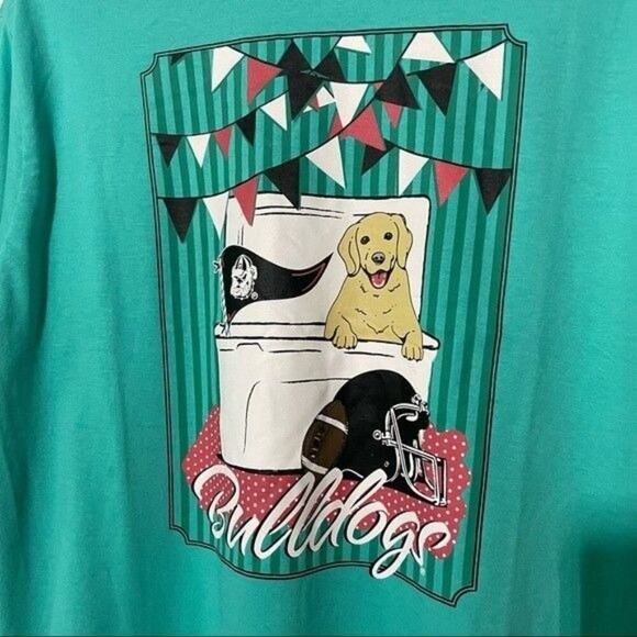 Champion T-Shirt NWT University of Georgia Southern Prep Size Large - Picture 10 of 10